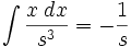   Table of integrals, integral of irrational function 