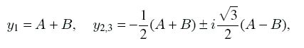   Cubic equation 