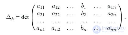   A system of m linear algebraic equations 