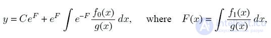   Linear differential equation 