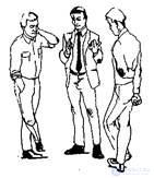 7. Formation of the kinetic image through posture, posture and gait.