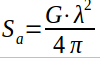 Radio Link Equation and Radar Operating Range