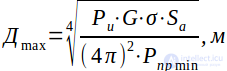 Radio Link Equation and Radar Operating Range