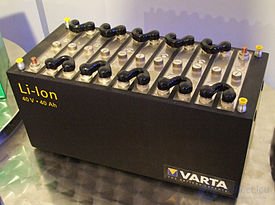   Lithium ion battery 