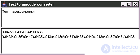   Unicode conversion 