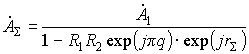   Loss in the active medium for absorption and scattering 