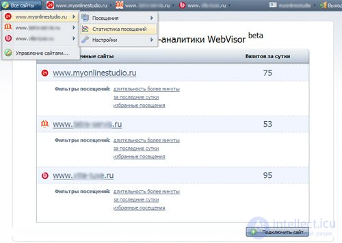   WebVisor - Analyze the actions of site visitors! 