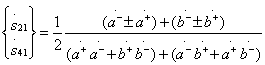   Analysis of directional couplers using the symmetry method 