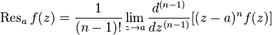   Deduction (complex analysis) 