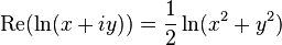   Complex logarithm 