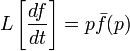   Operational calculus Table of basic Laplace transforms 