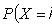   Discrete random variables 