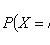   Discrete random variables 