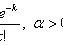   Discrete random variables 