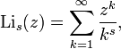 Polylogarithm