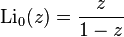 Polylogarithm