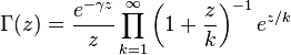   Gamma function 