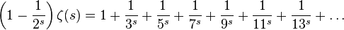 Zeta function of Riemann