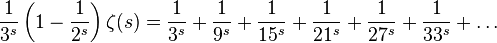 Zeta function of Riemann