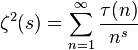 Zeta function of Riemann