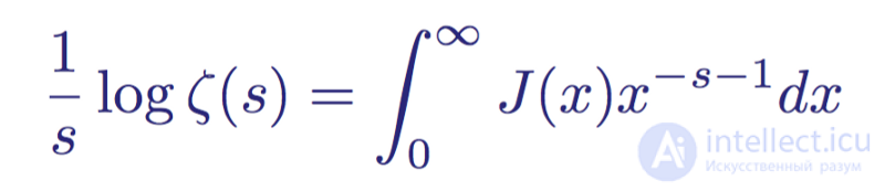 Zeta function of Riemann