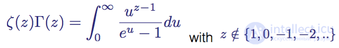 Zeta function of Riemann