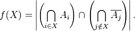 Inclusion-exclusion formula or exclusion-exclusion principle and examples