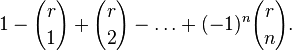 Inclusion-exclusion formula or exclusion-exclusion principle and examples