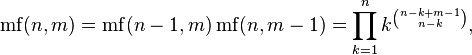 Factorial superfactorials hyperfactorial primalial