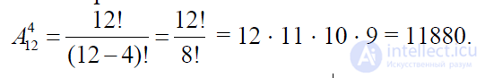 Summary of formulas for all types of combinatorics connections - permutations and placement with repetitions and without repetitions with examples