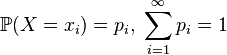   Expected value 