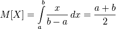   Expected value 