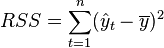   Coefficient of determination 