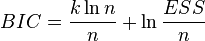   Coefficient of determination 