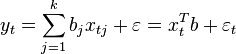 Least square method