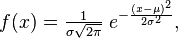 Normal distribution