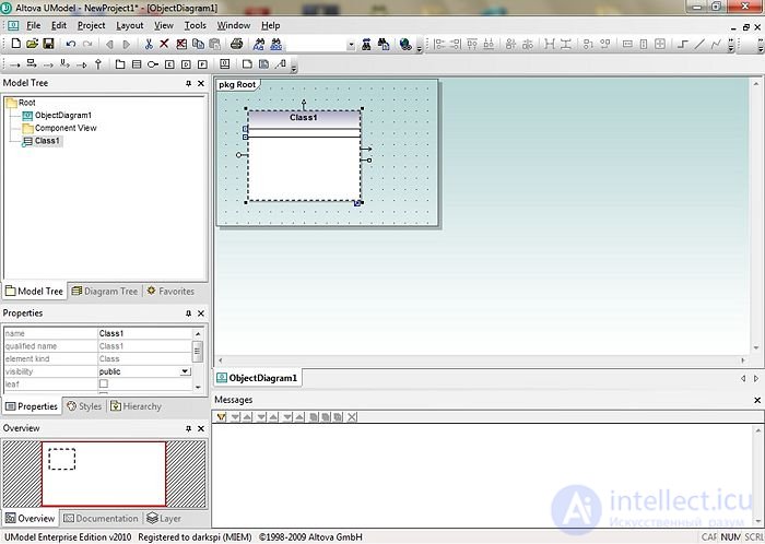 UML (Unified Modeling Language) Class and State Diagrams