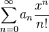 Generating function of a sequence (gentris)