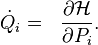 Generating function of canonical transformation