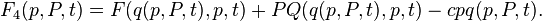 Generating function of canonical transformation