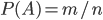   The addition theorem for probabilities of incompatible events 