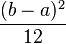   Uniform distribution of random variable. 