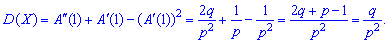 Geometric distribution