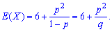 Geometric distribution