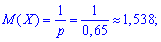 Geometric distribution