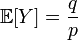 Geometric distribution