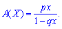 Geometric distribution