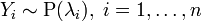   Poisson distribution 