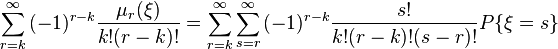   Poisson distribution 