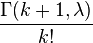   Poisson distribution 